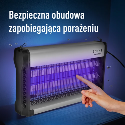 UVA insectendodende lamp 40 W, zilver - 7