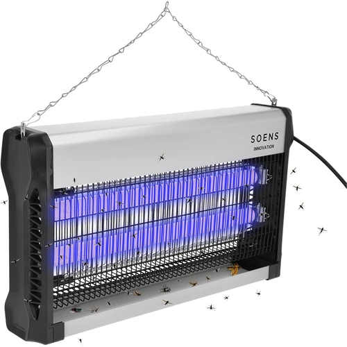 UVA insectendodende lamp 40 W, zilver - 3