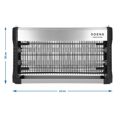 UVA insectendodende lamp 40 W, zilver - 4