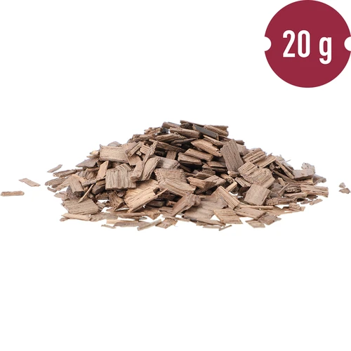 Vanille eiken vlokken, sterk geroosterd, 20g - 4