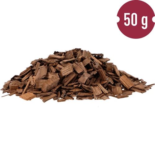 Vanille eiken vlokken, zwaar geroosterd, 50 g - 4