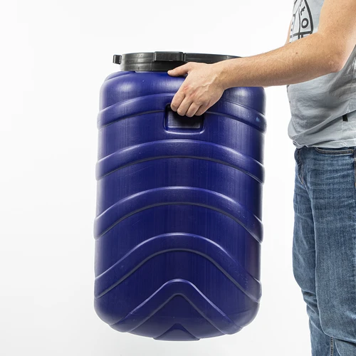 Vat voor augurken 130 L blauw - 10