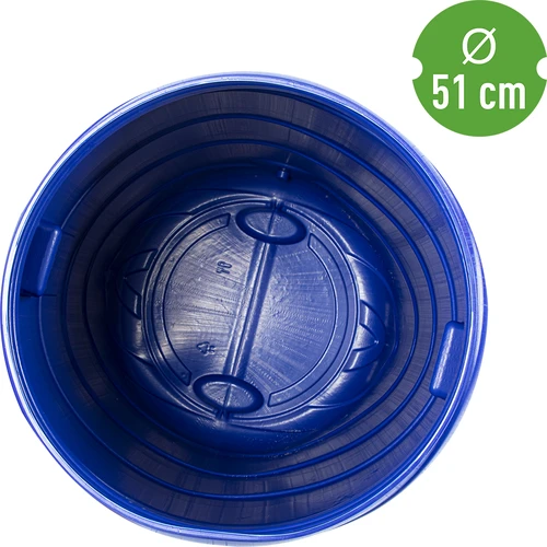 Vat voor fermentatie 240 L blauw - 4