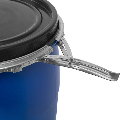 Vat voor kool 60 L, met drukring, blauw, Sterk - 6