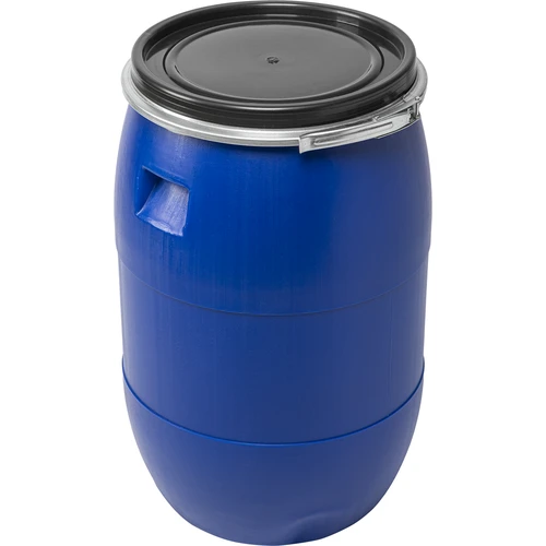 Vat voor kool 85 L, met drukring, blauw, Sterk