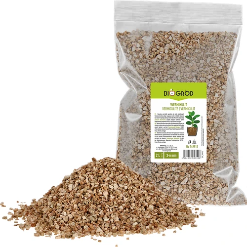 Vermiculiet voor kamerplanten en tuinieren, 2 L