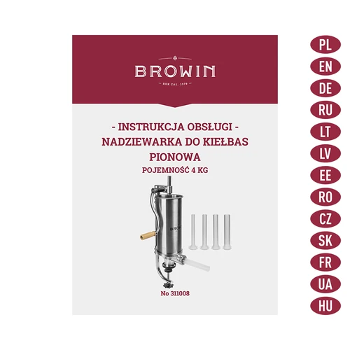 Verticale worstenvuller 4 kg - 9