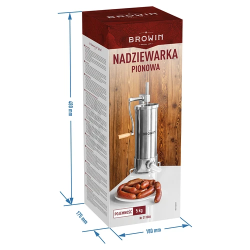 Verticale worstenvuller 5 kg - 11