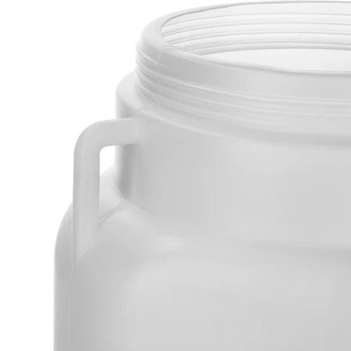 Vierkant Vat van 20 L, wit, met handvatten, Sterk - 7