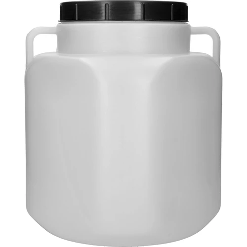 Vierkant Vat voor 40 L, wit, met handvatten, Sterk - 2