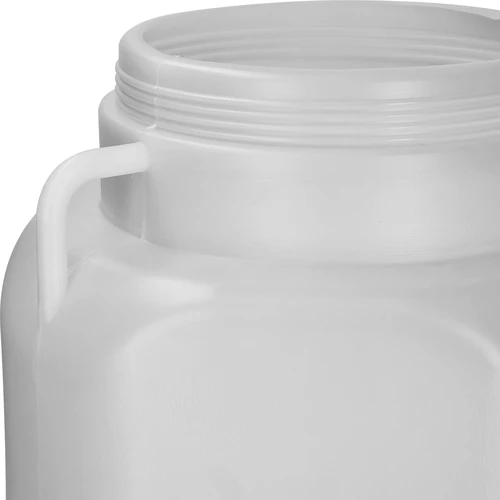 Vierkant Vat voor 40 L, wit, met handvatten, Sterk - 7