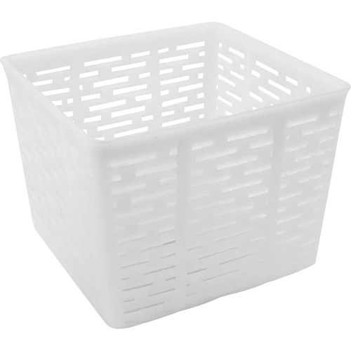 Vierkante kaasmakerijvorm 11 x 11 x 8,5 cm voor 500 g
