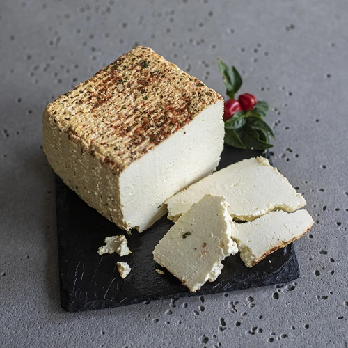 Vierkante kaasmakerijvorm 11 x 11 x 8,5 cm voor 500 g - 4