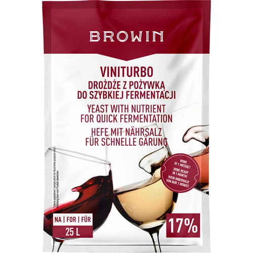 ViniTurbo - gist voor snelle fermentatie, 20 g