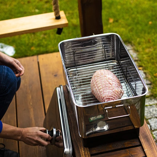 Vleeswaren net met afmetingen 18 cm x 3 m, met thermische weerstand tot 220°C - 7