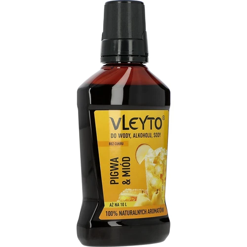 VLEYTO Kweepeer & Honing – smaakessence met natuurlijke aroma's, 250 ml - 3