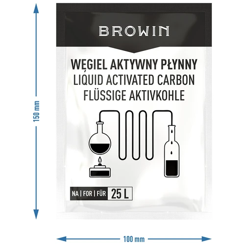 Vloeibare actieve kool voor 25 L, 140 g - 3