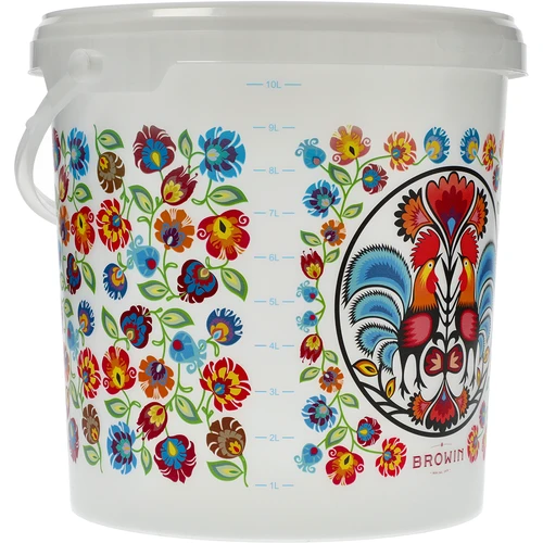 Voedselemmer GWIOZDA - met deksel, 10 L - 3