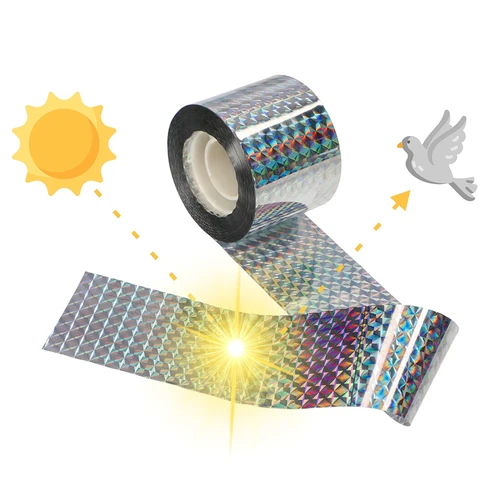 Vogelverschrikker - reflecterende tape, 80 m - 5
