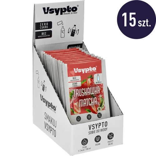 VSYPTO Aardbei Matcha, 3 g - 10