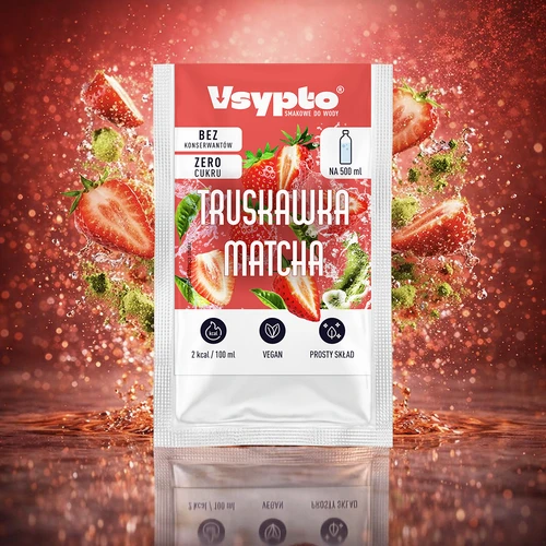 VSYPTO Aardbei Matcha, 3 g - 5