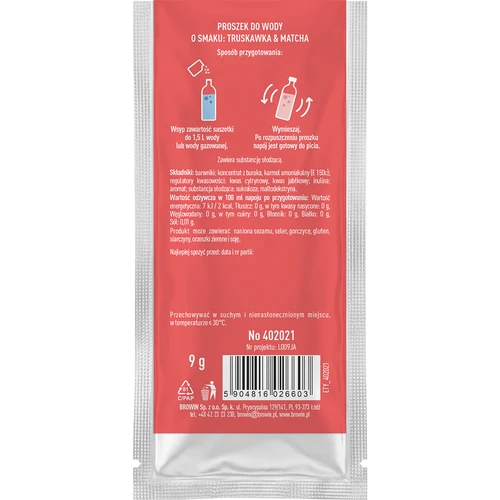 VSYPTO Aardbei Matcha, 9 g - 3