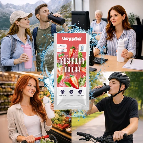 VSYPTO Aardbei Matcha, 9 g - 8