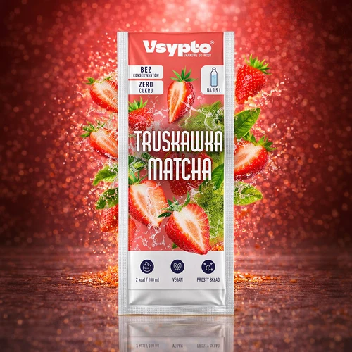 VSYPTO Aardbei Matcha, 9 g - 5