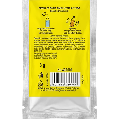 Vsypto Ice Tea Citroen - set 15x3g - 6