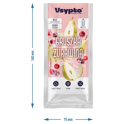 VSYPTO in de smaak Peer-Cranberry, 9 g - 4