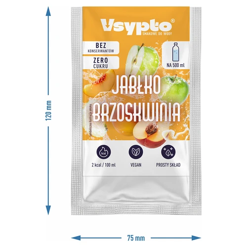 VSYPTO met Appel & Perzik, 3 g - 4