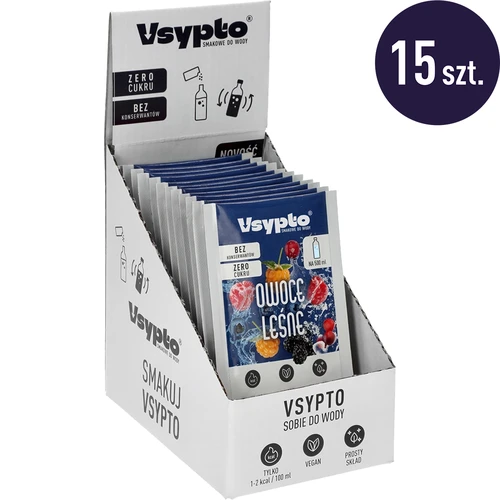 VSYPTO met bosvruchtensmaak, 3 g - 10