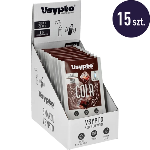 VSYPTO met colasmaak - smaakpoeder voor water, 3 g - 10