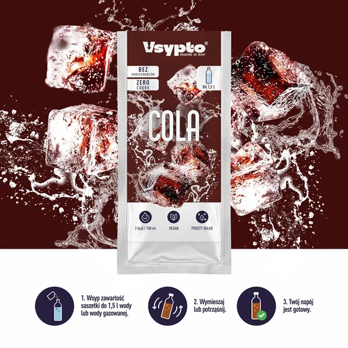 VSYPTO met colasmaak - smaakpoeder voor water, 9g - 6