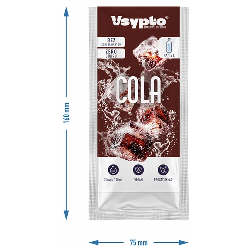 VSYPTO met colasmaak - smaakpoeder voor water, 9g - 4