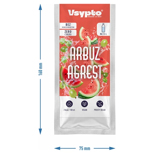 VSYPTO met de smaak Watermeloen & Kruisbes, 9g - 4