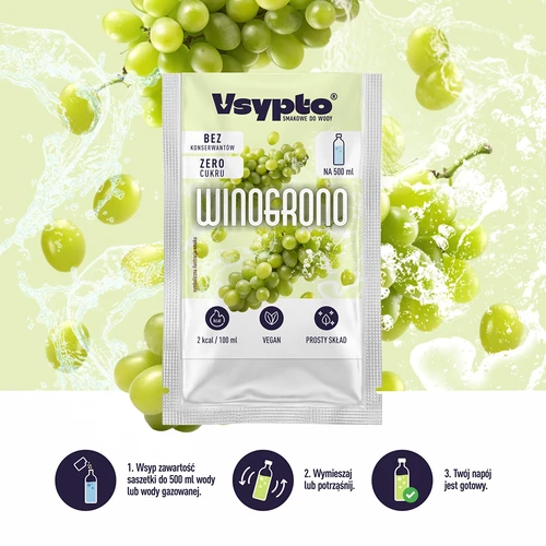 VSYPTO met druivensmaak, 3 g - 6