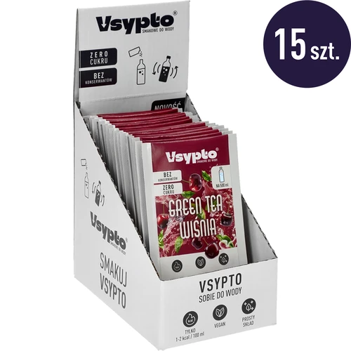 VSYPTO met Green Tea Kers-smaak, 3 g - 10