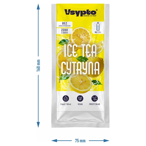VSYPTO met IJsthee Citroen-smaak, 9 g - 4