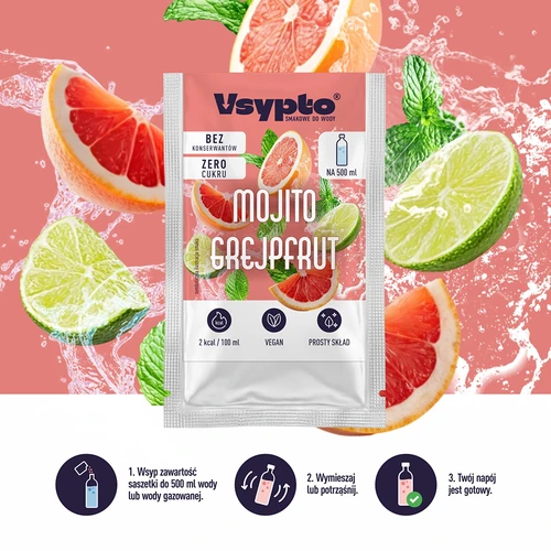 VSYPTO met Mojito Grapefruit-smaak, 3 g - 6