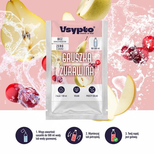 VSYPTO Peer & Cranberry, 3g - 6