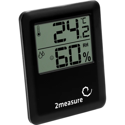 Weerstation – elektronisch, draadloos, zwart