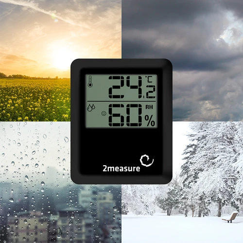 Weerstation – elektronisch, draadloos, zwart - 10