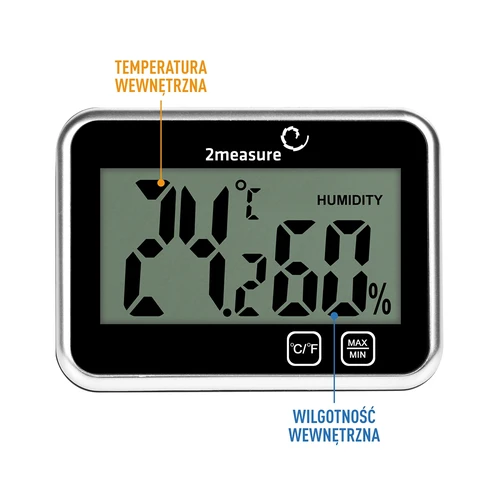 Weerstation – elektronisch, draadloos, zwart - 5