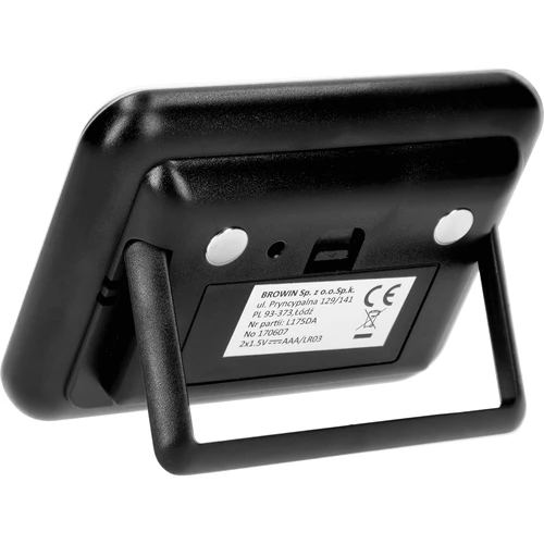 Weerstation – elektronisch, draadloos, zwart - 3