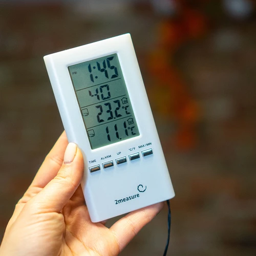 Weerstation - elektronisch, sonde, wit - 9