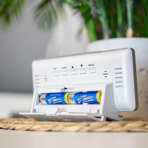 Weerstation RCC, DCF – elektronisch, draadloos, verlichte sensor, wit - 13