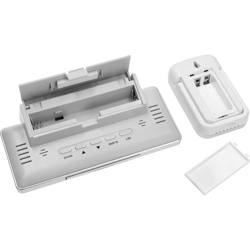 Weerstation RCC, DCF – elektronisch, draadloos, verlichte sensor, wit - 5