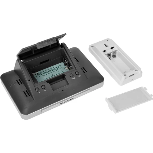Weerstation RCC – elektronisch, draadloos, verlichte sensor, zwart - 8