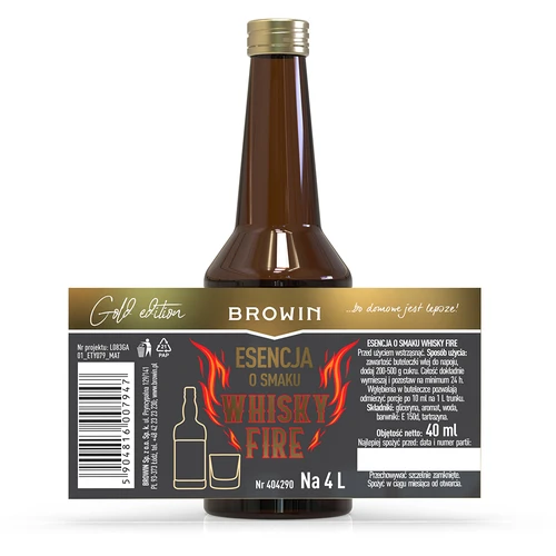 Whisky Fire-essence voor 4 L, 40 ml - 4